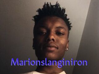 Marionslanginiron